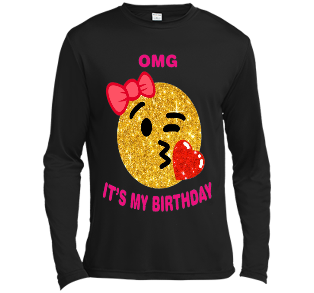 It's My Birthday Emoji Pink Shirt