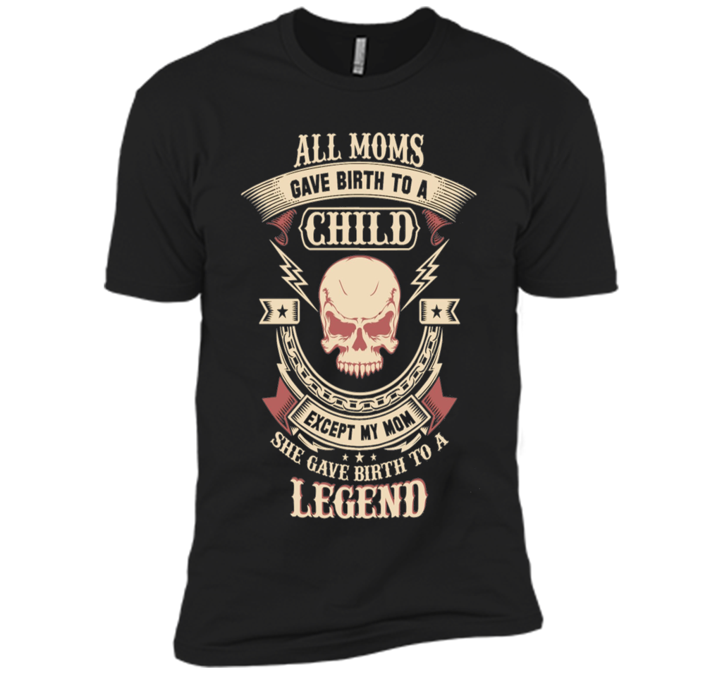 She Gave Birth To A Lineman Legend T-Shirt
