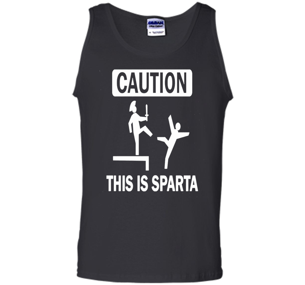 Caution This Is Sparta Funny T-Shirt