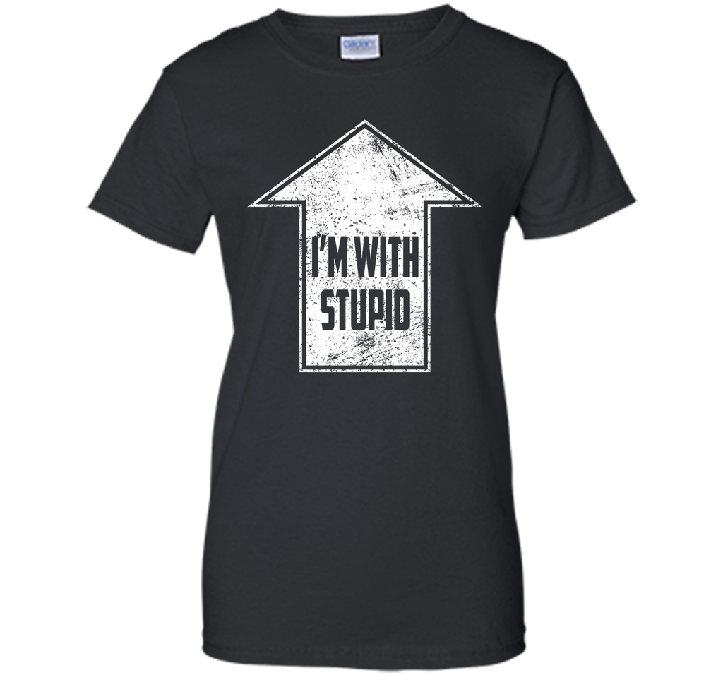 I'm with Stupid T-Shirt