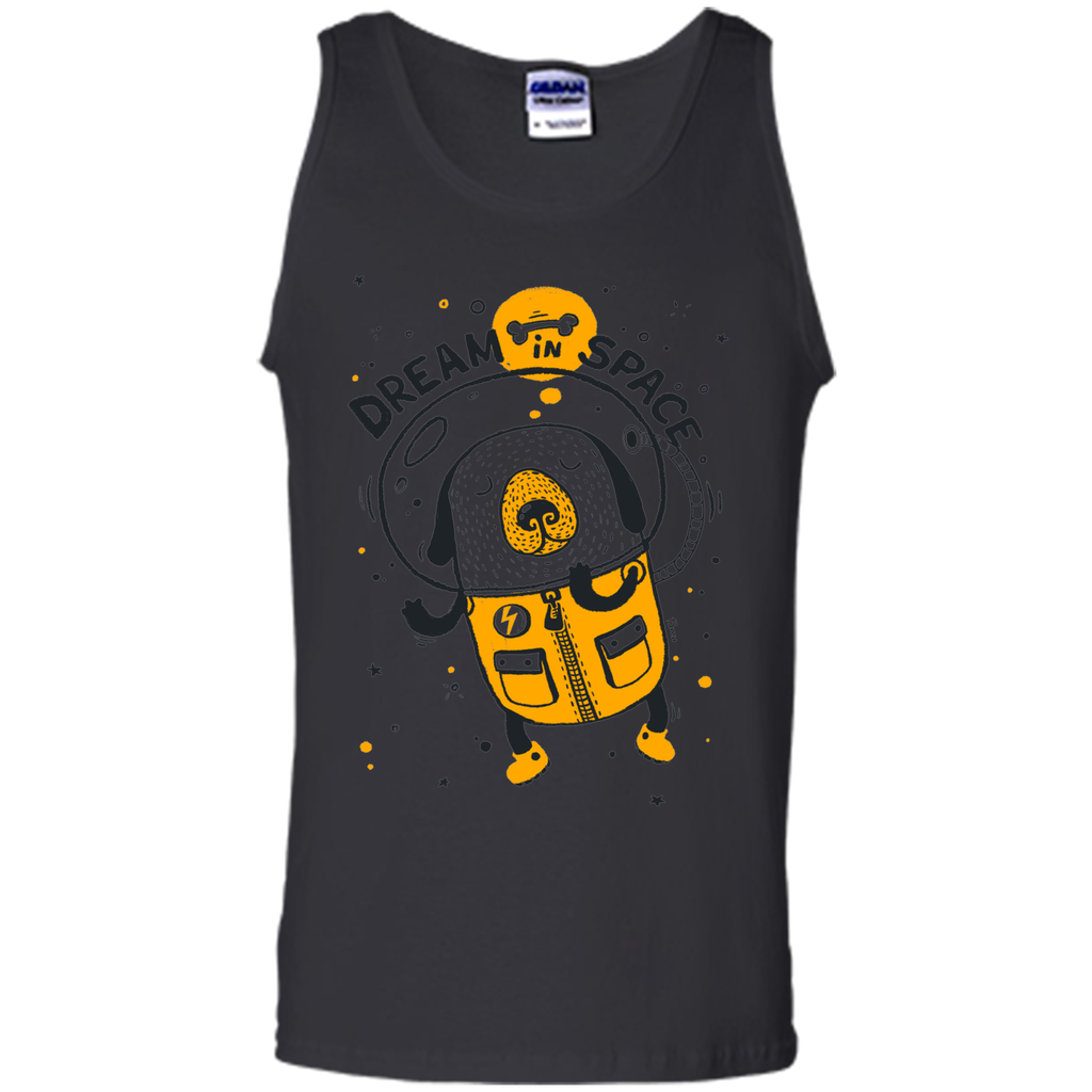 Dream in space cartoon graphic T-Shirt