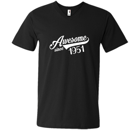 Awesome Since 1951 T-Shirt Birthday Gift 65 Years Old