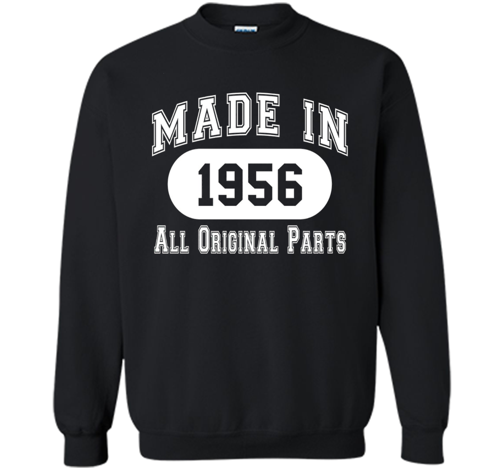 Men's 61st Birthday Gift Made in 1956 All Original Parts T-Shirt