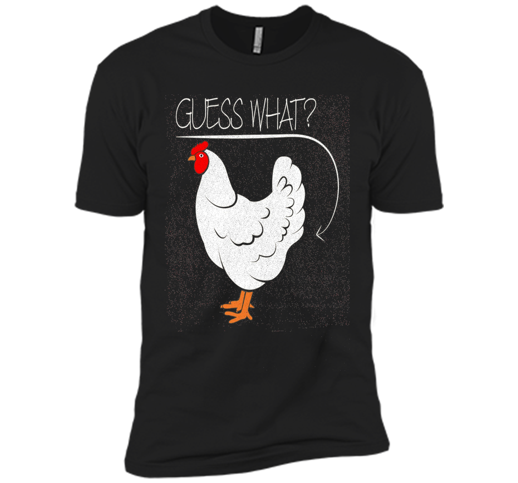 Guess What? Chicken Butt Graphic T-Shirt