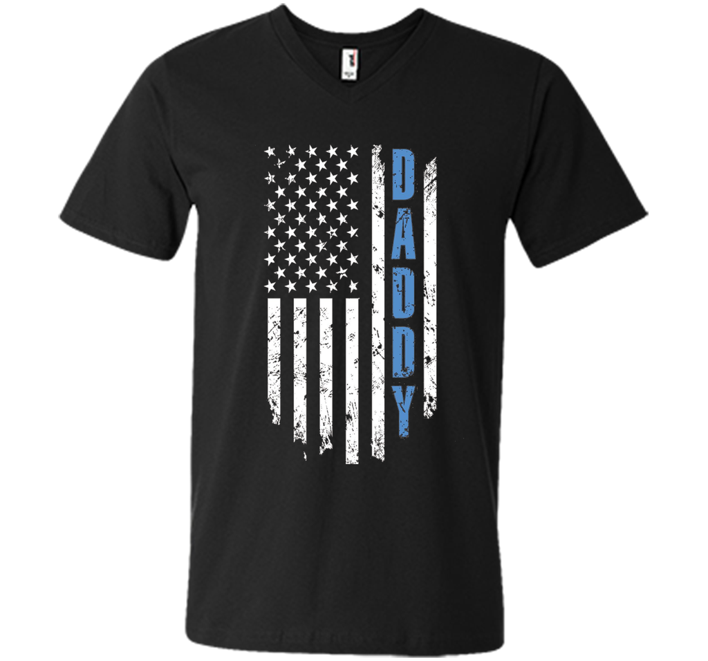 Men's Father's Day Gift Daddy Shirt Daddy American Flag T-Shirt US