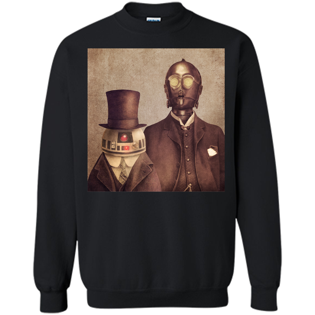 Duke R2 and Baron Von 3PO-Cartoon graphic T-Shirt
