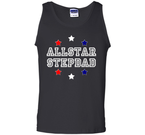 Allstar Stepdad Funny Father's Day Holiday or Gift T-Shirt