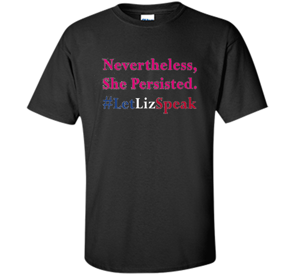 Nevertheless She Persisted #LetLizSpeak Sessions Debate
