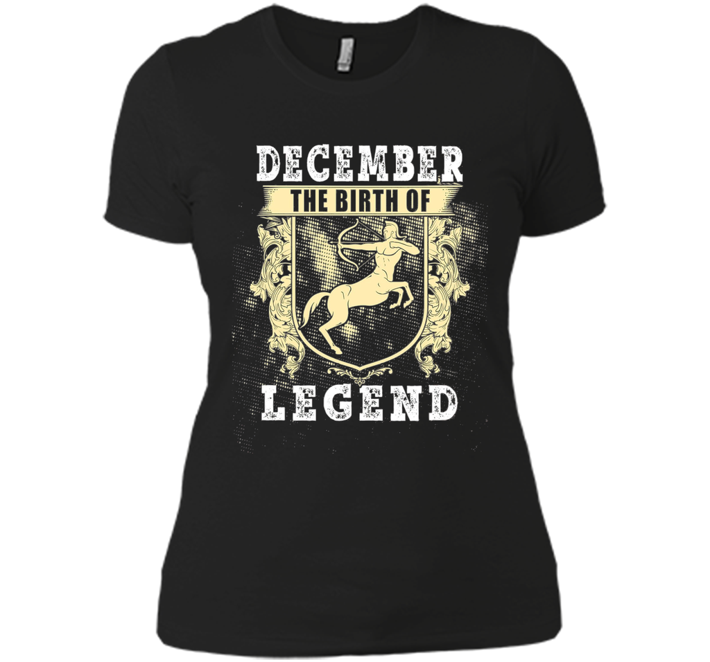 December The Birth Of Legends Shirt - Sagittarius Zodiac