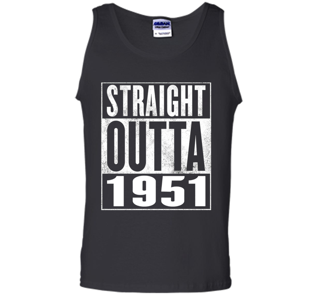 65th Birthday Gift T-Shirt - STRAIGHT OUTTA 1951 Shirt