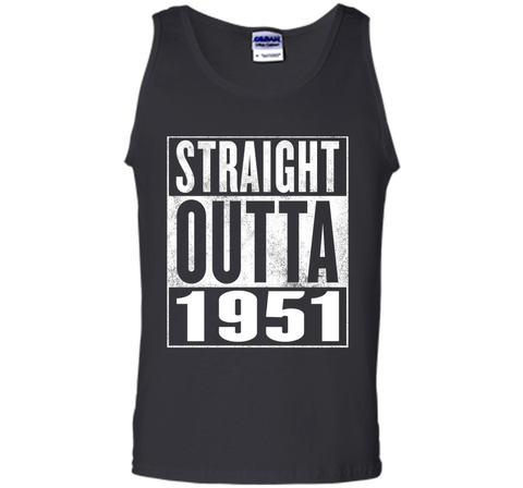 65th Birthday Gift T-Shirt - STRAIGHT OUTTA 1951 Shirt