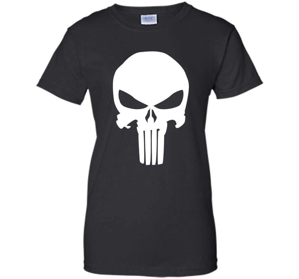 Punisher Classic Skull Symbol Graphic T-Shirt
