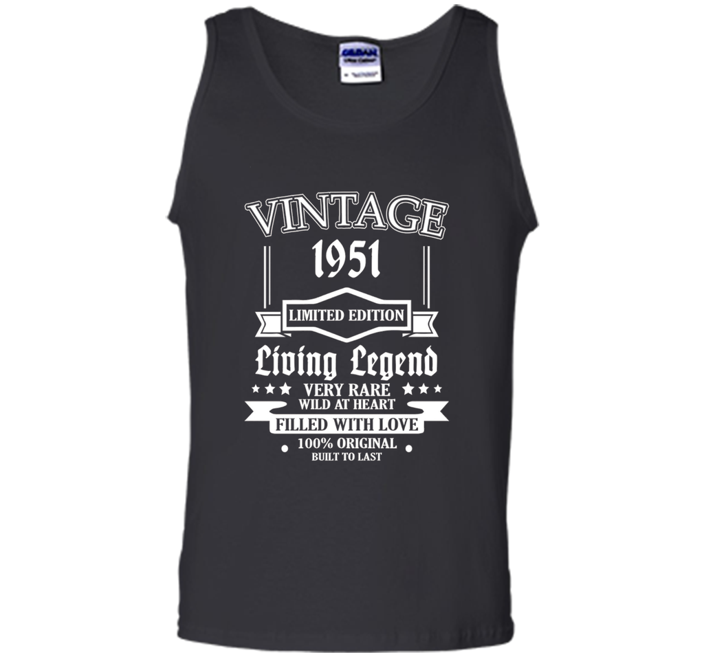 Vintage Tee 1951 65 Years Old 65th Birthday Idea Gift Shirt