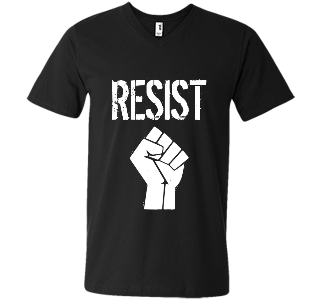 Resist Against Donald Trump Power Fist T-Shirt