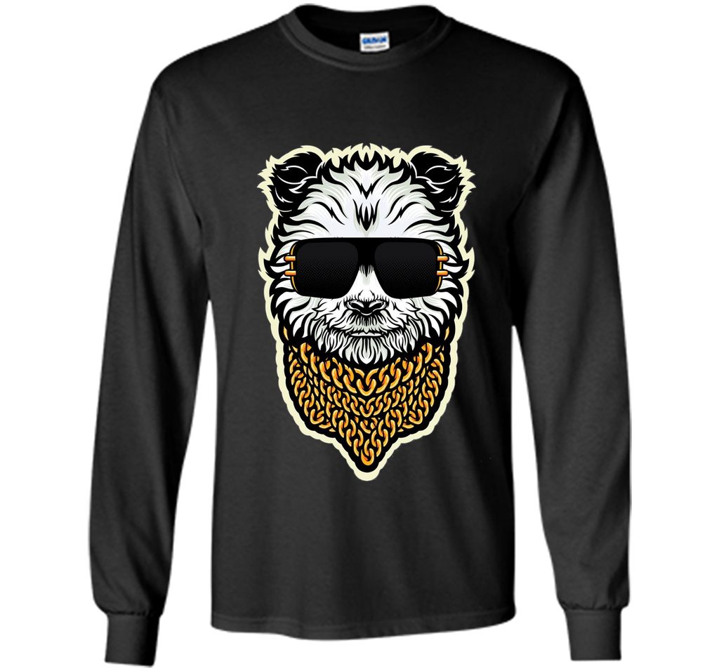 Cool Panda Hip Hop Rap Animal T Shirt