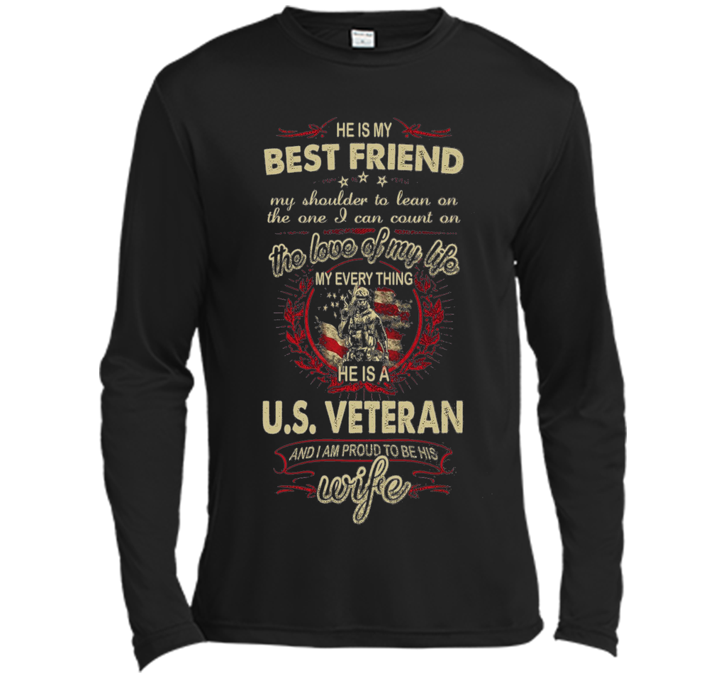 He is a U.S. Veteran And I'm proud to be his Wife
