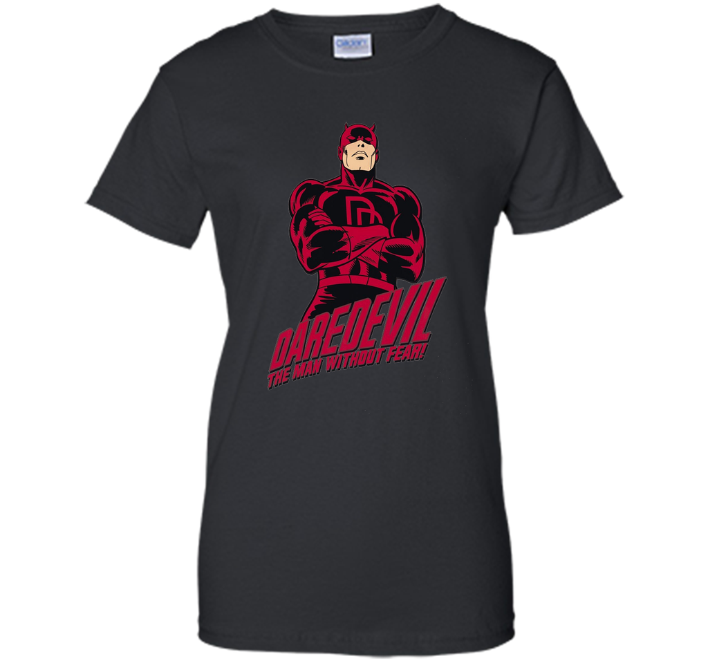 Daredevil Superhero Man Without Fear Graphic T-Shirt