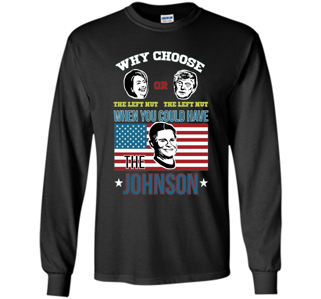 Why Choose The Left Nut Or The Right Nut T-Shirt