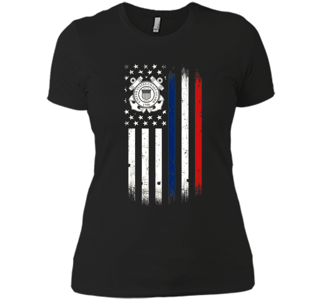 US Coast Guard American Flag Tshirt cool shirt