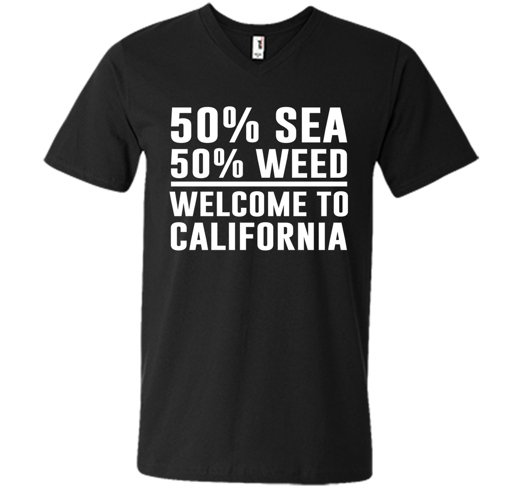 Welcome to California Funny Weed T-shirt T-Shirt