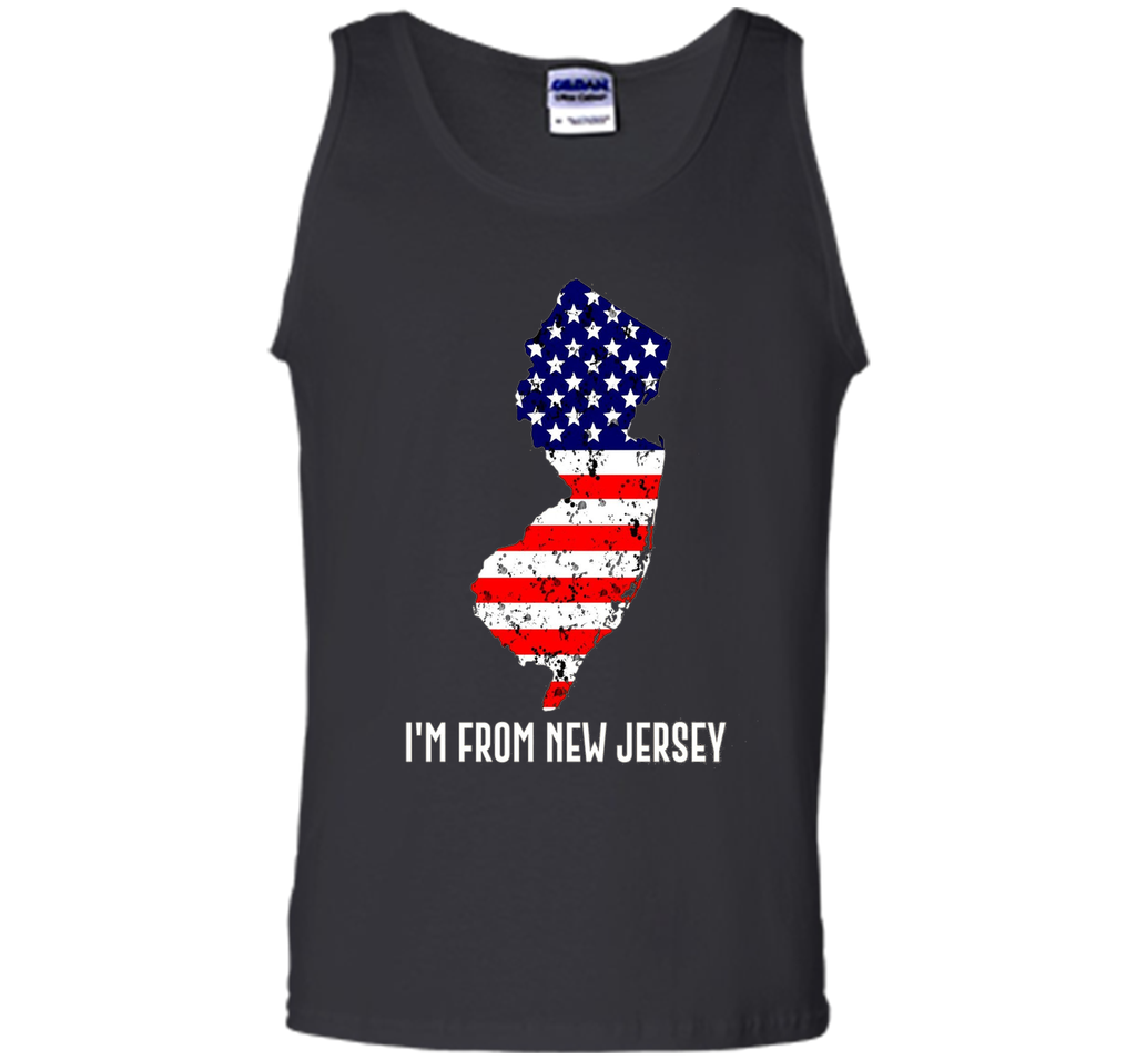 Proud of New Jersey USA flag Independence day Tee