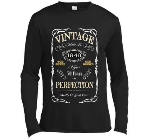 70th Birthday Gift T-Shirt - Born In 1946 - Vintage