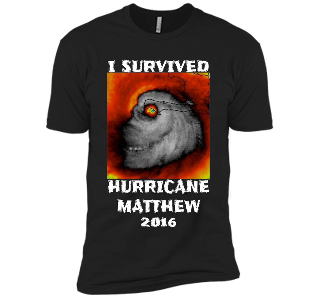 Hurricane Matthew T Shirt I Survived Hurricane Matthew 2016