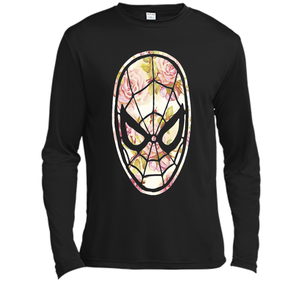 Spider-Man Floral Print Graphic T-Shirt