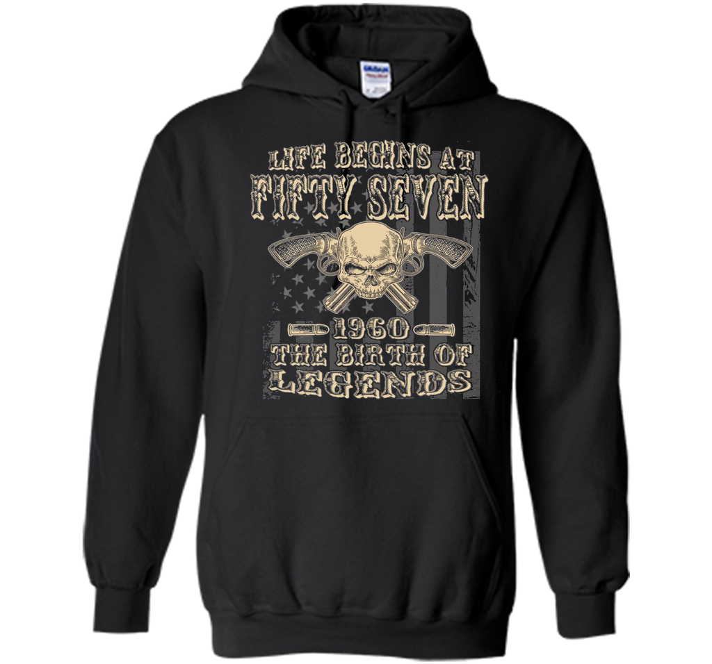 Life Begins At Fifty Seven 1960 The Birth Of Legends t-shirt