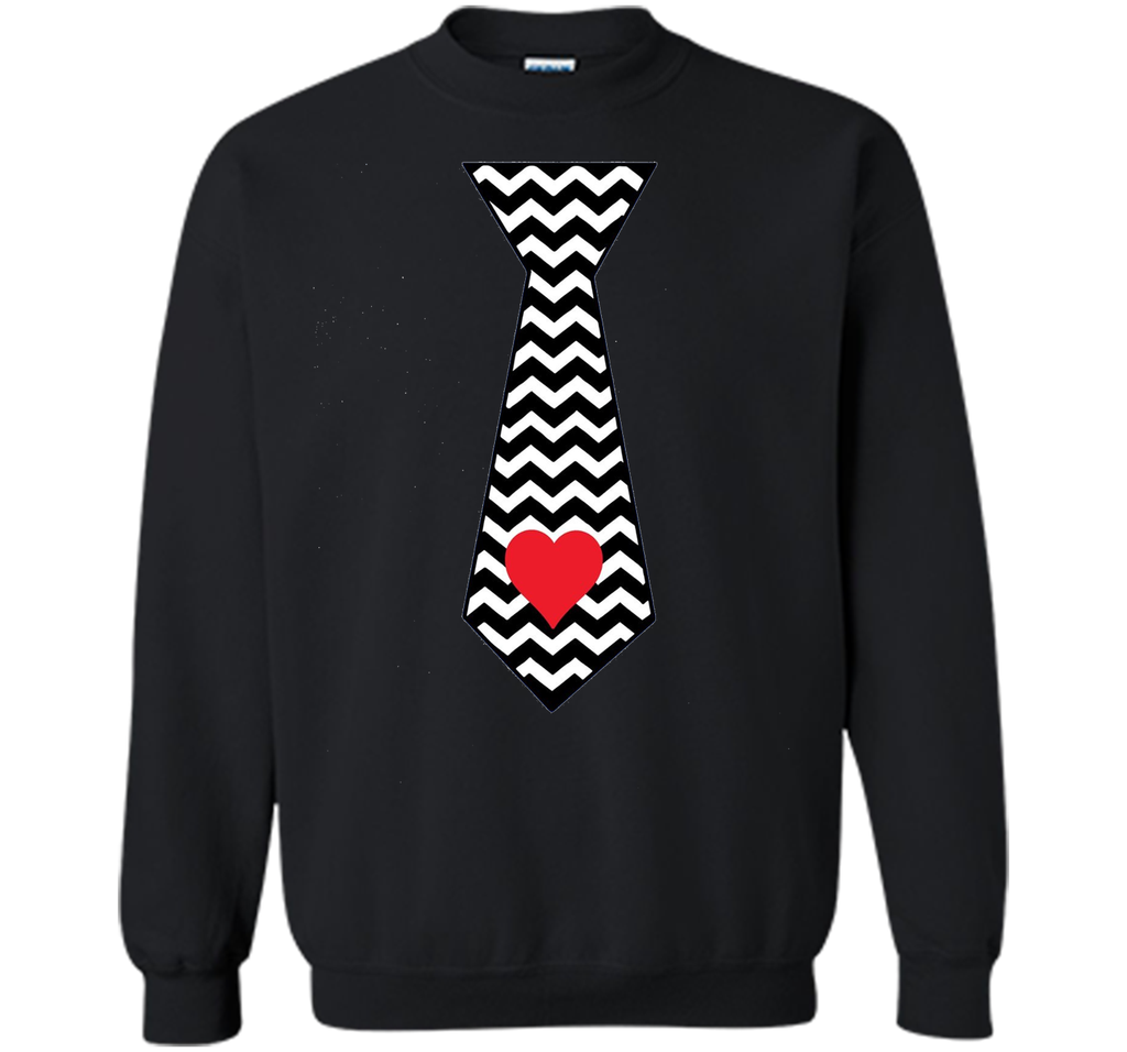 Valentines Day Gift for Men and Boys Tie T-Shirt
