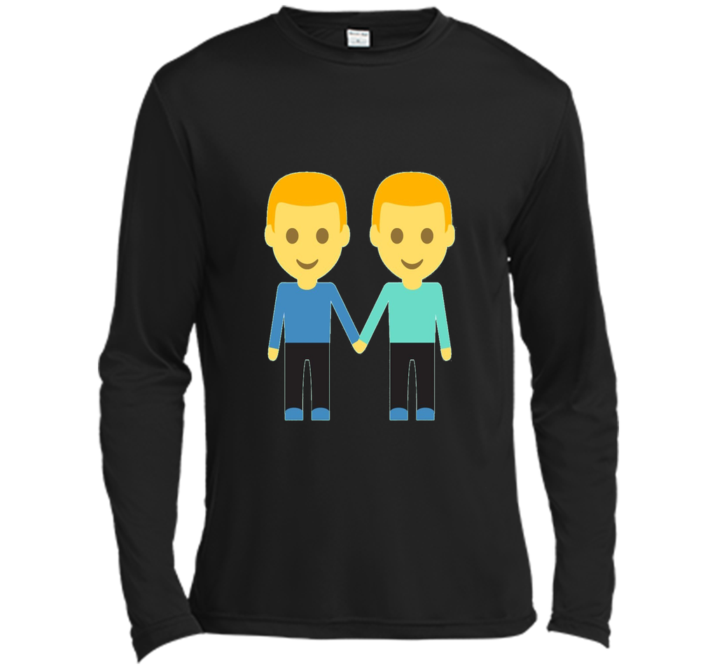 Gay Pride Emoji Mens T-Shirt Homosexual LGBT Transgender