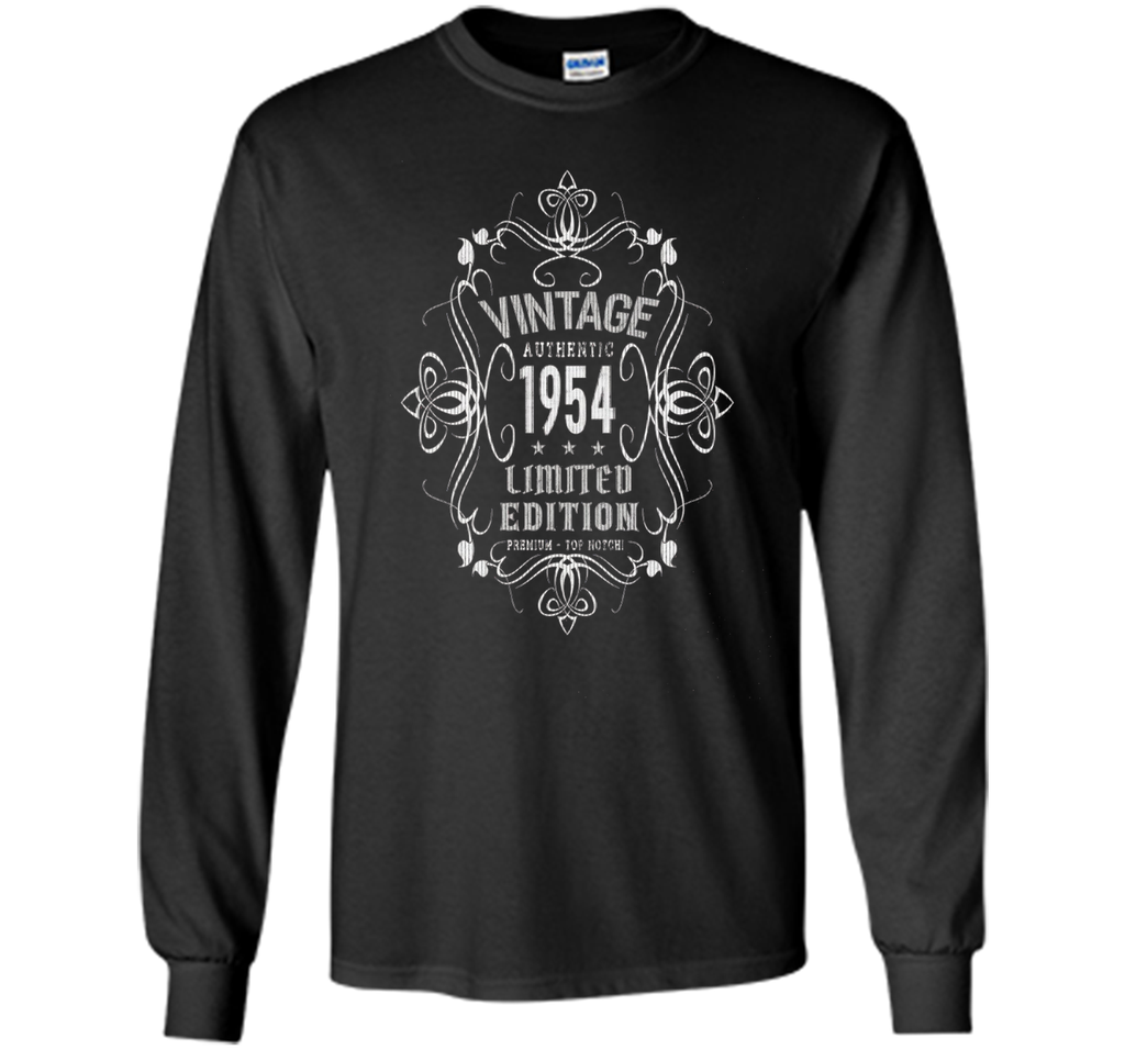 Vintage Premium 1954 Distressed Birthday Gift Women T-shirt