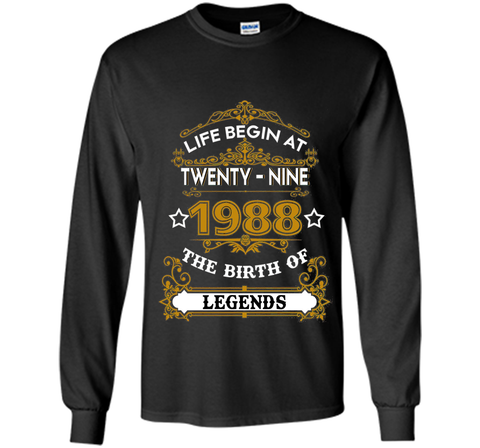 1988 The Birth Of Legends - Funny Tshirt For Man/Women cool shirt