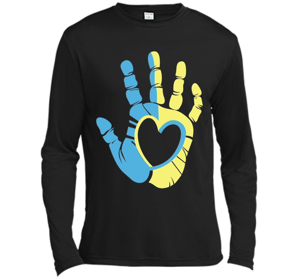 Down Syndrome Awareness Hand Unisex Tshirt