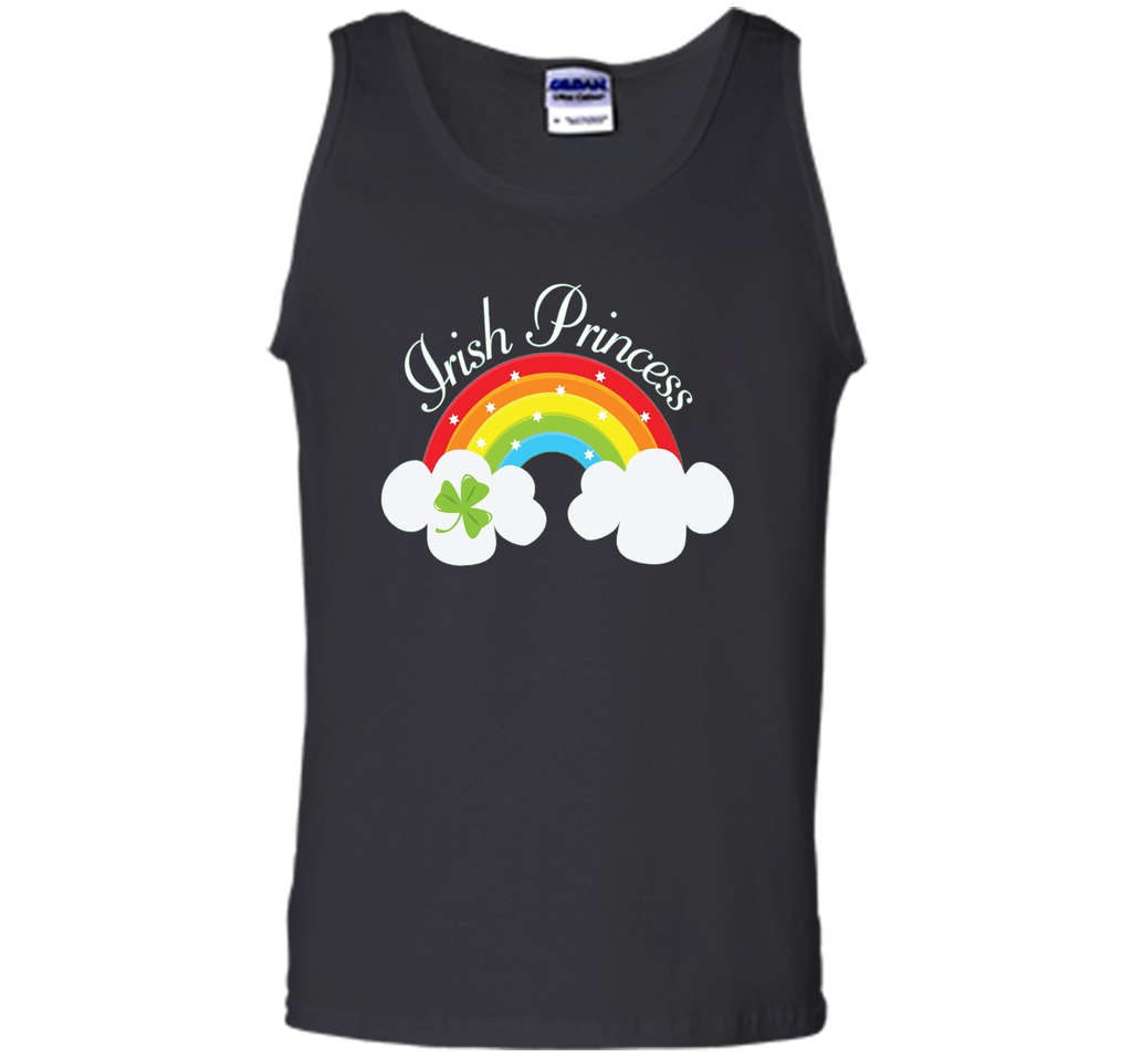 Irish Princess St Patricks Day Rainbow Shamrock T-shirt