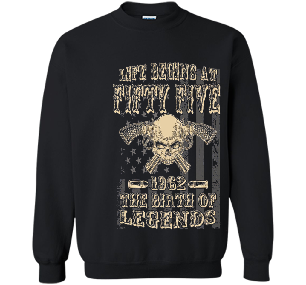 Life Begins At Fifty Five 1962 The Birth Of Legends shirt