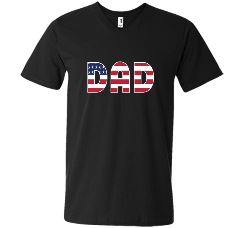 DAD - US THEMED T-SHIRT DESIGN [FATHER`S DAY / JULY 4TH]