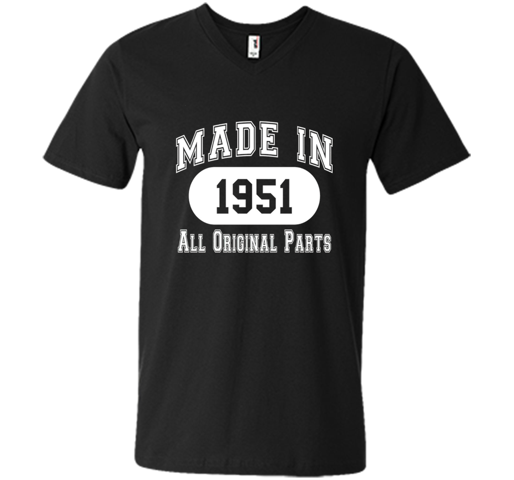 65th Birthday Gift Made In 1951 All Original Parts T-Shirt