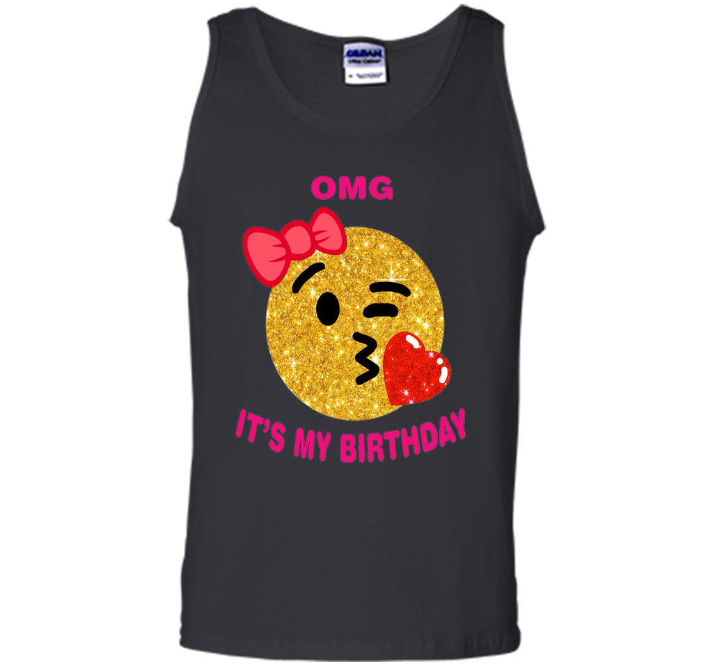 It's My Birthday Emoji Pink Shirt