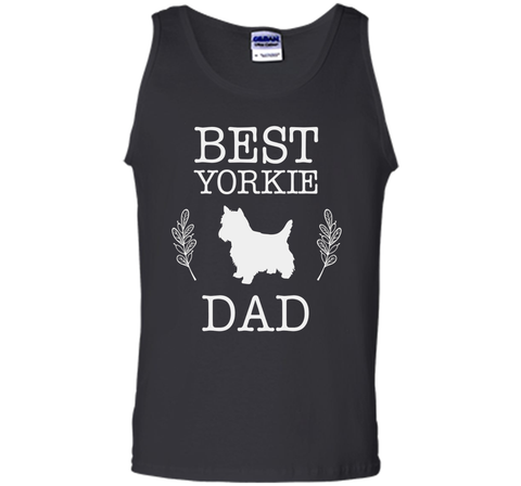 Best Yorkie Dad Shirt Funny Father's Day Gift for Dog Lover