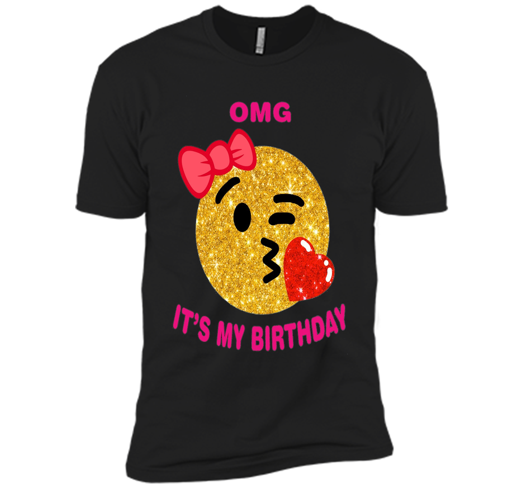 It's My Birthday Emoji Pink Shirt