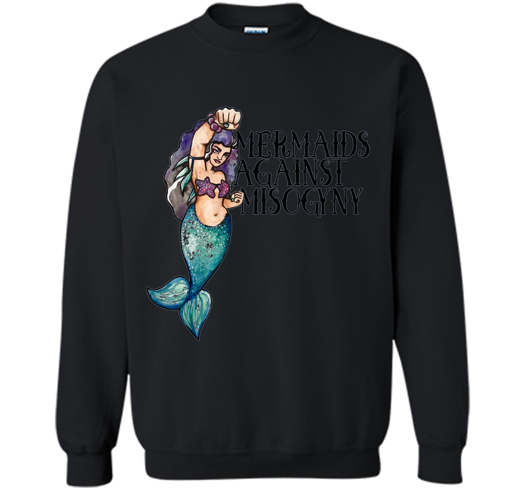 Mermaids Against Misogyny tshirt Feminist Mermaid