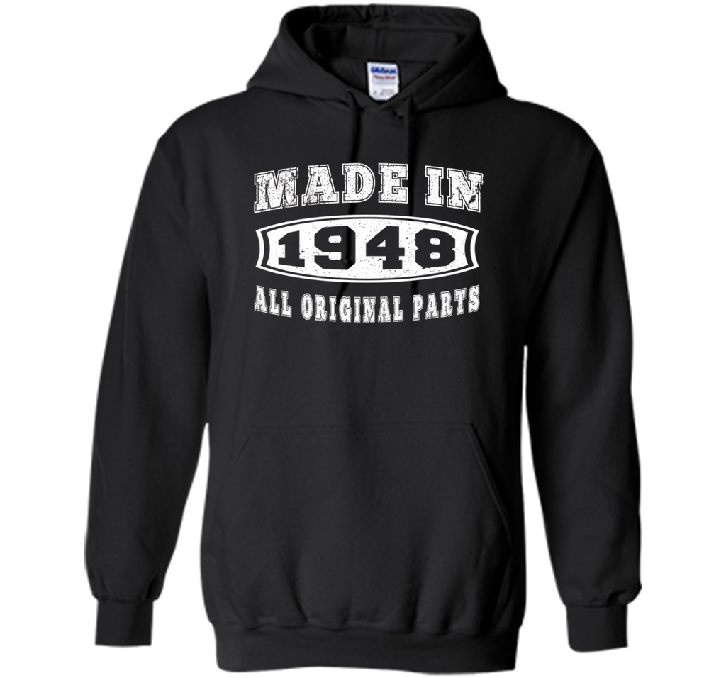 Made in 1948 All Original Parts Birthday Present Men T-shirt