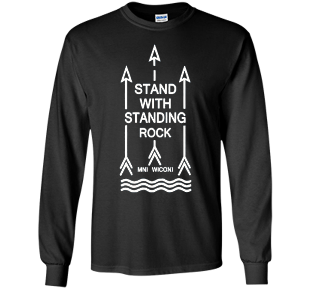 I stand with standing rock, MNI WICONI T Shirt