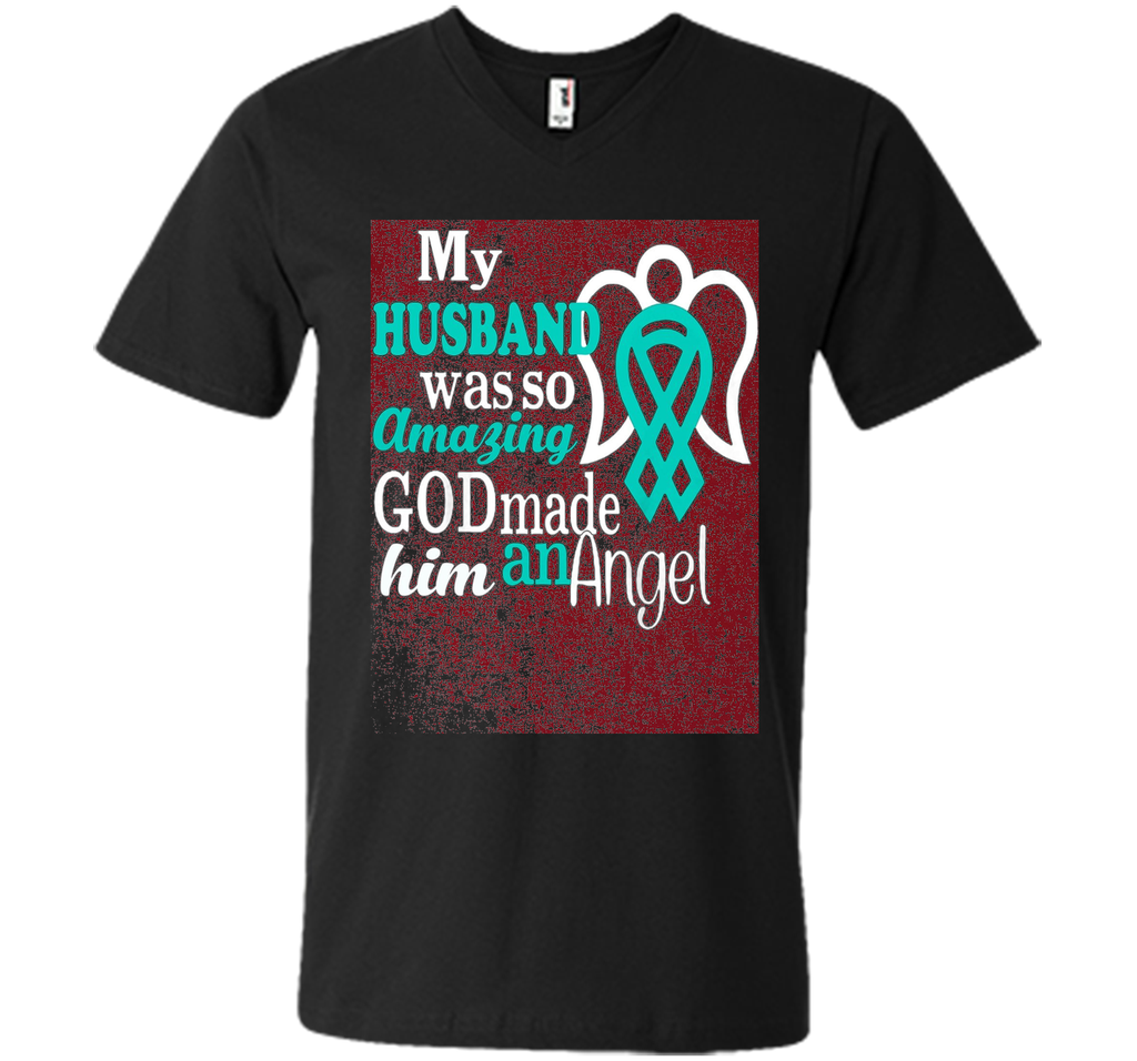 my husband was so amazing god made him an angel shirt