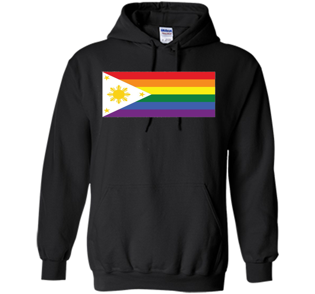 LGBT Gay Pride Rainbow Filipino Flag T-Shirt