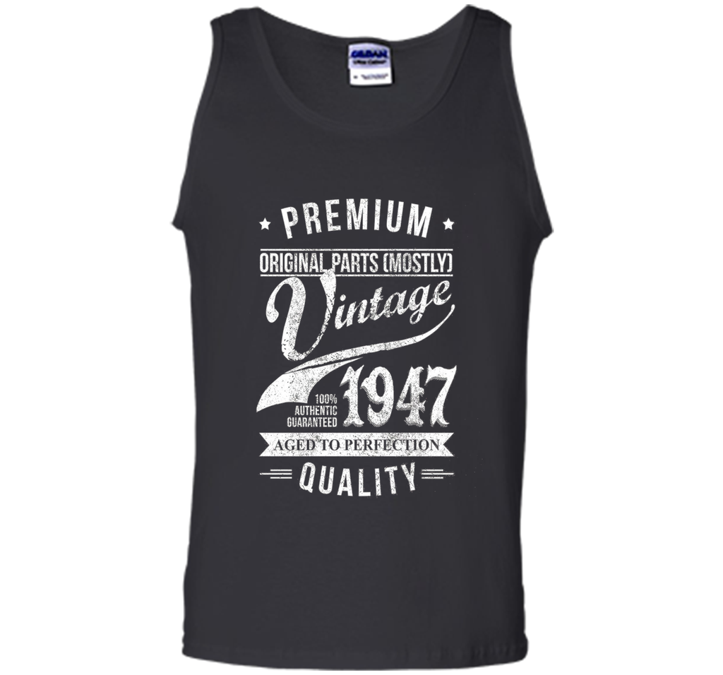 Vintage 1947 T-Shirt. Birthday Gift For 69 Years old.