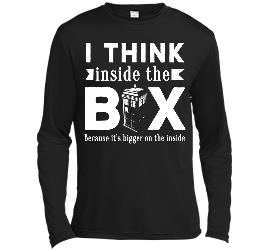 I think inside the box doctor who tardis T-Shirt