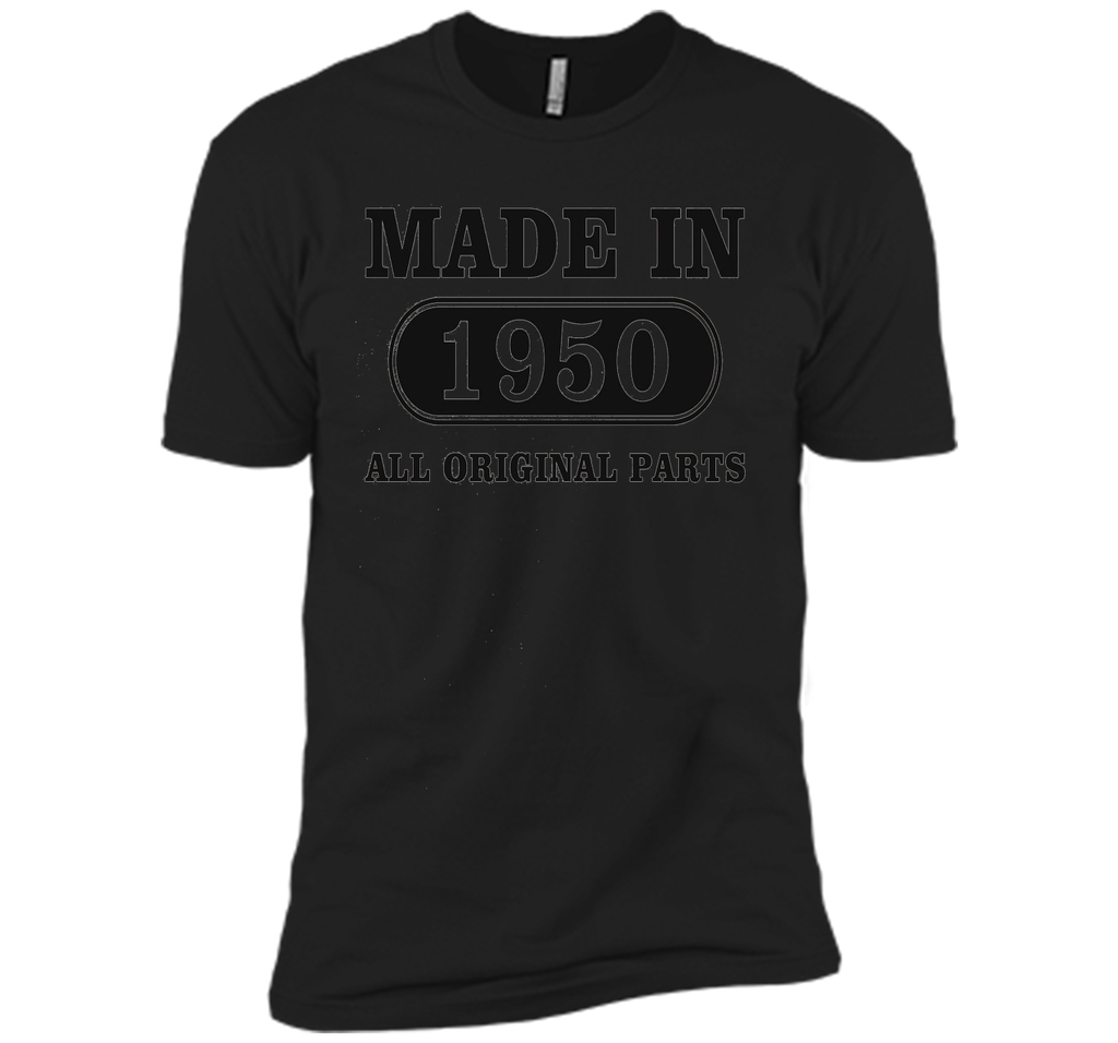 66th Birthday Gift, Made in 1950 All Original Parts, T-Shirt