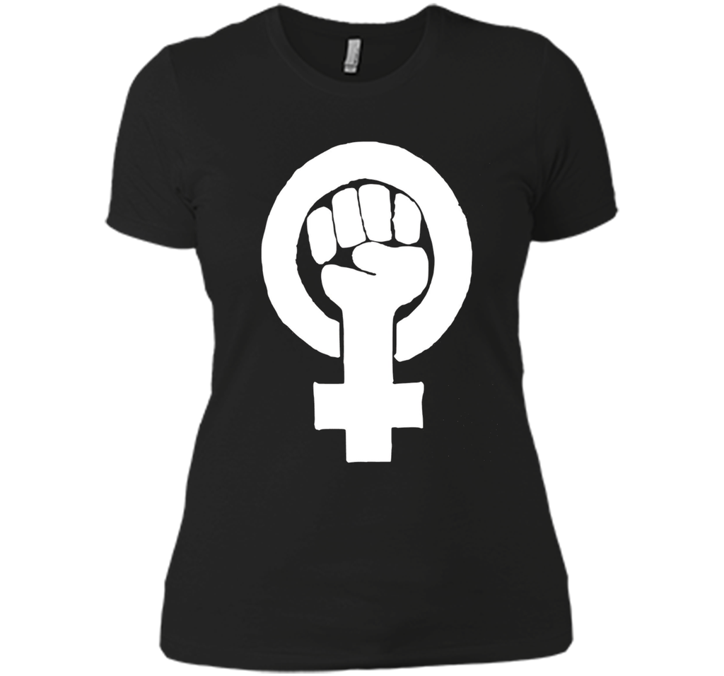 Feminist Symbol T-Shirt Protestor Support Feminism